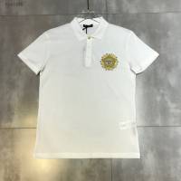 Versace男短袖 範思哲2020新款男裝 新款翻領T恤 POLO衫  tzy2486