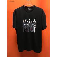 Balenciaga男T恤 2020新款康利印花T恤 頂級品質 巴黎世家短袖衣  tzy2510