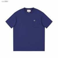 Gucci古奇專櫃古馳2023FW新款口袋刺繡T恤 男女同款 tzy2605