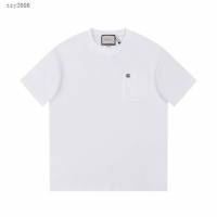 Gucci古奇專櫃古馳2023SS新款口袋刺繡T恤 男女同款 tzy2606