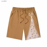 Louisvuitton路易威登Lv專門店2023SS新款刺繡印花短褲 男女同款 tzy2631