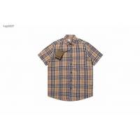 Burberry專櫃巴寶莉2023SS新款格子短袖襯衫男女同款 tzy2637