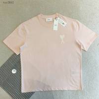 Ami專櫃2023SS新款兔年限定款刺繡T恤 男女同款 tzy2652