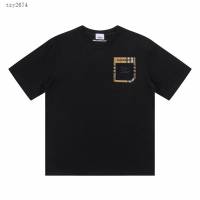 Burberry專櫃巴寶莉2023SS新款刺繡印花T恤 男女同款 tzy2674