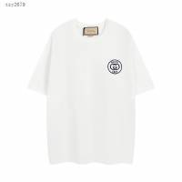 Gucci古奇專櫃古馳2023SS新款刺繡T恤 男女同款 tzy2679