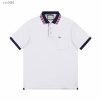 Gucci古奇專櫃古馳2023SS新款刺繡Polo翻領T恤 男女同款 tzy2696