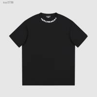 Balenciaga專櫃巴黎世家2023SS新款刺繡T恤 男女同款 tzy2738