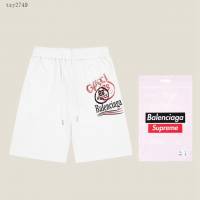 Balenciaga專櫃巴黎世家2023SS新款印花短褲 男女同款 tzy2749