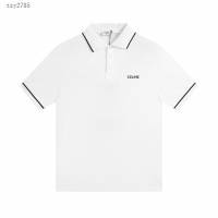 Celine專櫃賽琳2023SS新款刺繡Polo短袖T恤 男女同款 tzy2785