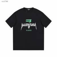 Balenciaga專櫃巴黎世家2023SS新款印花T恤 男女同款 tzy2798