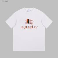 Burberry專櫃巴寶莉2023SS新款牙刷繡T恤 男女同款 tzy2807