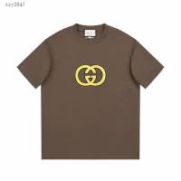 Gucci古奇專櫃古馳2023SS新款刺繡T恤 男女同款 tzy2847