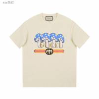 Gucci古奇專櫃古馳2023SS新款印花T恤 男女同款 tzy2852
