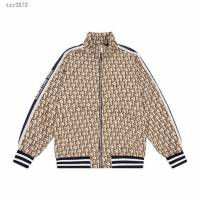 Dior專櫃迪奧2023FW新款提花拉鏈外套 男女同款 tzy2873