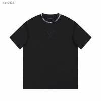 Louisvuitton路易威登Lv專門店2023SS新款刺繡提花螺紋T恤 男女同款 tzy2925
