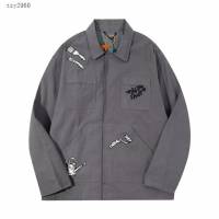 Louisvuitton路易威登Lv專門店2023FW新款刺繡翻領夾克外套 男女同款 tzy2960