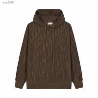 Dior專櫃迪奧2023FW新款毛巾提花連帽衛衣 男女同款 tzy2968