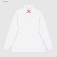 Balenciaga專櫃巴黎世家2023FW新款印花高領長袖打底衫 男女同款 tzy3010