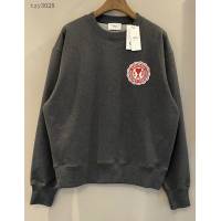 Ami專櫃2023FW新款章仔刺繡圓領衛衣 男女同款 tzy3028