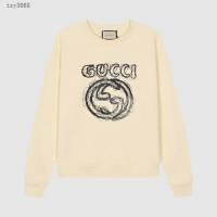 Gucci古奇專櫃古馳2023FW新款印花圓領衛衣 男女同款 tzy3068