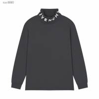 Givenchy專櫃紀梵希專門店2023FW新款領口刺繡長袖打底衫 男女同款 tzy3093
