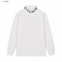 Givenchy專櫃紀梵希專門店2023FW新款領口刺繡長袖打底衫 男女同款 tzy3094