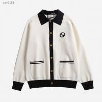 Gucci古奇專櫃古馳2023FW新款針織刺繡提花開衫毛衣  男女同款 tzy3181