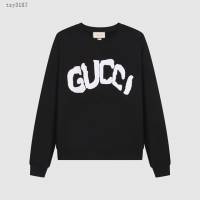 Gucci古奇專櫃古馳2023FW新款毛巾繡圓領衛衣 男女同款 tzy3187
