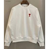 Ami專櫃2023FW新款愛心刺繡插肩圓領衛衣 男女同款 tzy3202