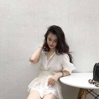 Chanel香奈兒 法國專櫃同步新款 沙灘裙 女夏海南三亞旅遊衣服 海邊度假 寬鬆 泰國超仙連衣裙 兩件套裝  xly1400