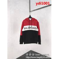 BALENCIAGA巴黎世家  18ss秋冬新款 撞色拼接 太空棉連帽衛衣 ydi1001