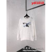 BURBERRY巴寶莉 18ss秋冬 專櫃同步 騎士印花刺繡字母 純棉衛衣 ydi1010