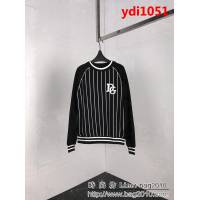 DＧ杜嘉班納 18秋冬新款 黑白條紋棒球風 衛衣套裝 男女同款 ydi1051