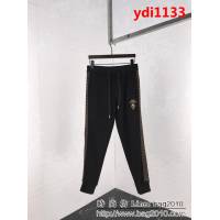 FENDI芬迪 18秋冬新款 金色串珠老佛爺印度絲 衛褲 特別款 ydi1133