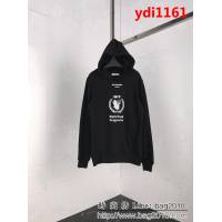 BALENCIAGA巴黎世家 18新款 世界糧食計畫署 秋冬帽衫黑色衛衣 情侶款 ydi1161