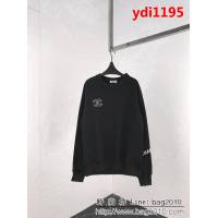 CHANEL香奈兒 18ss秋冬新款 雙C刺繡寬鬆套頭衛衣 情侶款 ydi1195