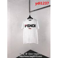 FENDI芬迪 19ss春夏新款 品牌logo印花 百搭款短袖 男女同款 ydi1237