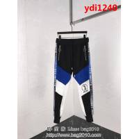 OFF-white 18SS秋冬織帶拼接 藍色漸變織帶 男款衛褲 ydi1240