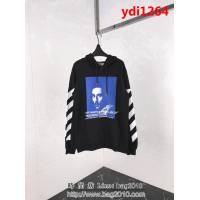 OFF-white18ss秋冬新款 貝爾尼尼人像印花 純棉衛衣 情侶款 ydi1264