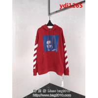OFF-white18ss秋冬新款 貝爾尼尼人像印花 純棉衛衣 情侶款 ydi1265