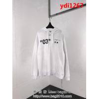OFF Whitefor all系列 03支線 純棉帽衫 情侶款 ydi1267