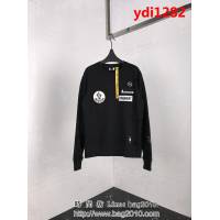 MONCLER蒙口X Fragment18SS蒙口藤原浩閃電限定款 雙LOGO毛巾布刺繡 Backstag男款衛衣 ydi1282