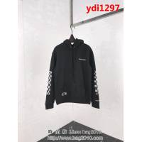 Chrome hearts 克羅心 18ss秋冬新款 梵文印花圖案 加絨加厚連帽衛衣 情侶款 ydi1297