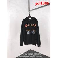 GUCCI古馳 18秋冬新款 大眼睛後背刺繡亮片 OS寬鬆版 圓領衛衣 男女同款 ydi1306