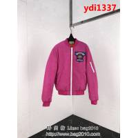 GUCCI古馳 18秋冬新款 專櫃同步 貼標繡花飛行員 夾克棉服外套 ydi1337