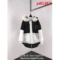 CHANEL香奈兒 18SS小香重工刺繡 撞色毛領 寬鬆版棉服外套 情侶款 ydi1382