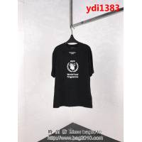 BALENCIAGA巴黎世家 新款 世界糧食計畫署 黑色T恤 情侶款 ydi1383