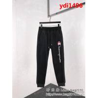 ChamPion冠軍 18ss秋冬新款 品牌字母刺繡 男款金絲絨衛褲 ydi1496