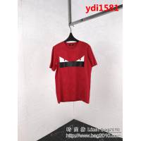 FENDI芬迪 19早春新款 小怪獸拼皮眼睛 短袖 男女同款 ydi1581