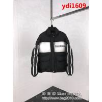BALENCIAGA巴黎世家 18冬季新款 撞色拼接字母印花 保暖舒適棉服 男女同款 ydi1609